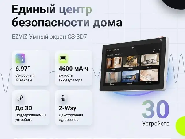 EZVIZ Умный экран, Худжанд