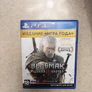 Игра Ведьмак 3 Дикая Охота Издание Игра Года для PlayStation 5, Душанбе