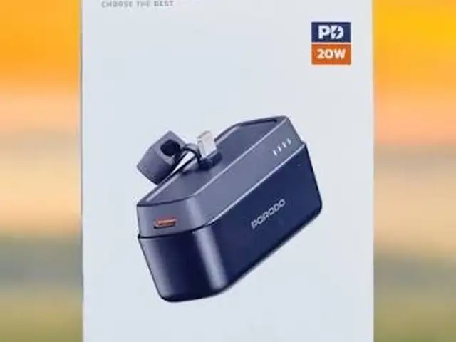 Повербанк Porodo 5000mAh Power Bank with Lightning Connector черный, Душанбе