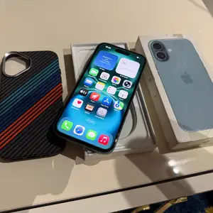 Apple iPhone 16, 128 gb, Teal, Душанбе