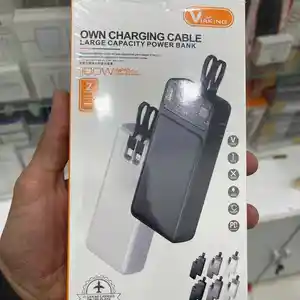 Портативный Power Bank Viaking 100w, 20.000 mah PD66, Душанбе