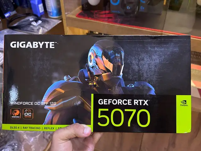 Видеокарта Gigabyte RTX 5070 3X 12G GDDR7, Душанбе