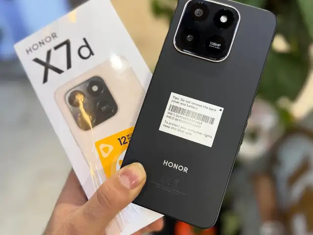 Huawei Honor X7d 6+6/128Gb Black, Душанбе
