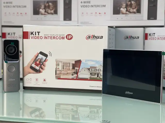 Комплект IP Домофон Dahua, Худжанд