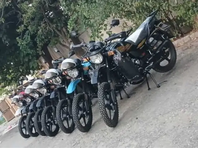 Мотоцикл Suzuki GSX 200, Душанбе