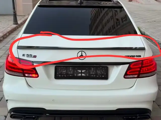 Спойлер от Mercedes-Benz W212, Душанбе