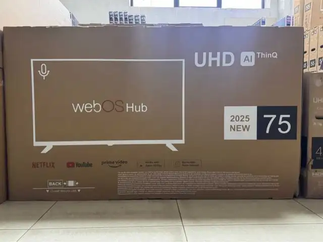 Телевизор 75 вебос, Душанбе