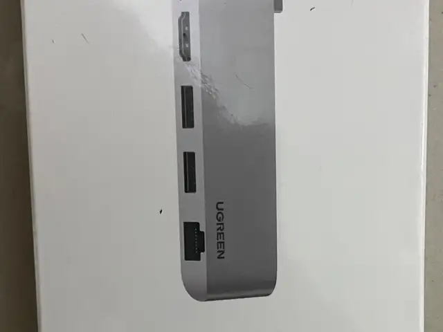 USB-C UGREEN Docking Station 2xUSB3.0 HDMI RJ45, Душанбе