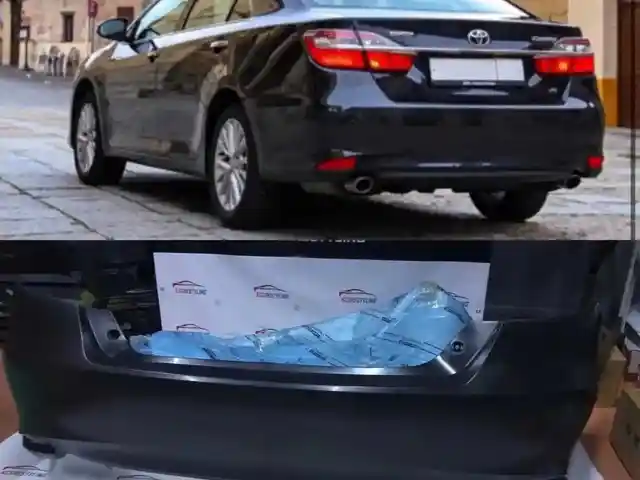 Задний бампер на Toyota Camry 5, Душанбе