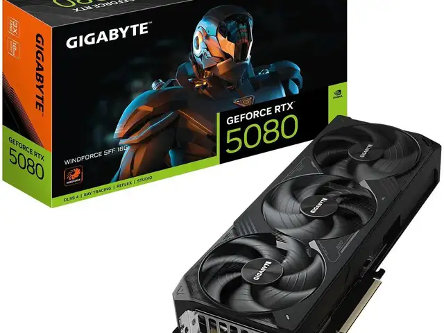 Видеокарта RTX 5080 Gigabyte Windforce 16GB GDDR7 На заказ, Душанбе