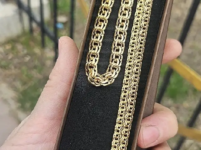 Цепочка и браслет из серебра, Душанбе