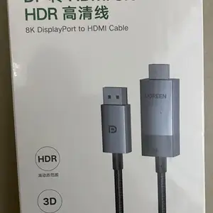 DisplayPort-HDMI кабель 8K 1.5M, Душанбе