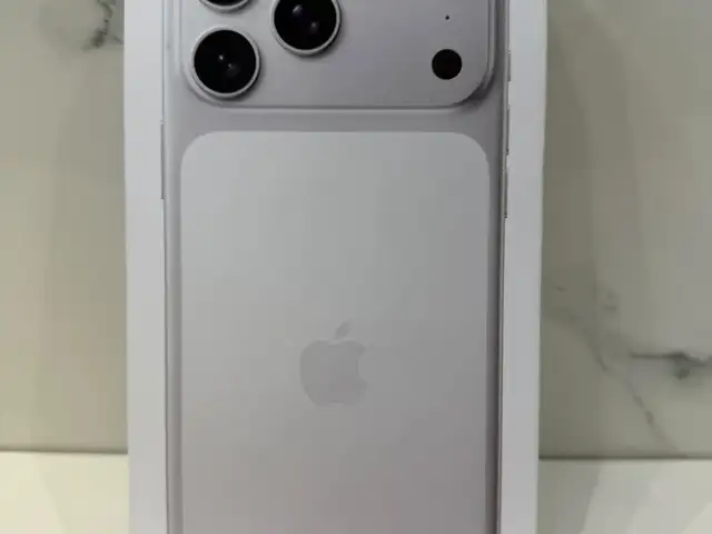 Apple iPhone 17 Pro Max, 256 gb, Silver, Хуҷанд