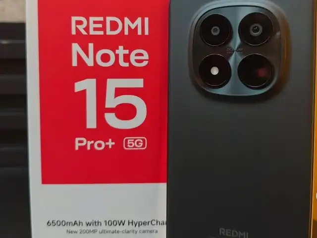 Xiaomi Redmi Note 15 pro + 5G 12+6/512Gb black, Душанбе