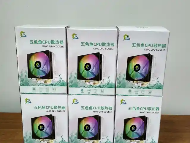 Башенный кулер для процессора K600 с RGB подсветкой, Душанбе