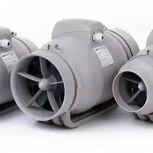 Промышленный вентилятор канальный Typhoon осевой двухскоростной Era 100, Душанбе