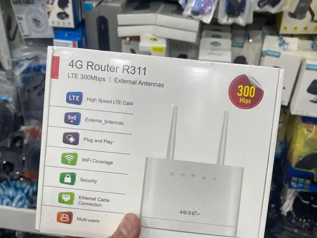 Роутер wifi c cим картой 4G 4G/5G, wifi роутер 4G R311, Душанбе