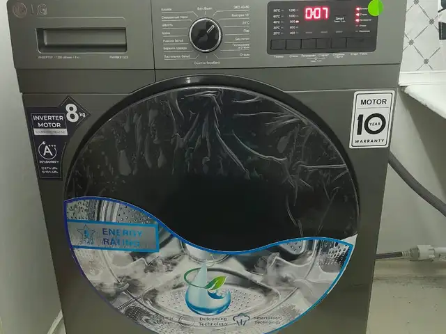 Стиральная машина Lg 8 kg, Хуҷанд