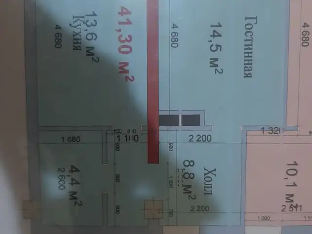 1-комн. квартира, 10 этаж, 41 м², Шохмансур, Айни 53, Душанбе