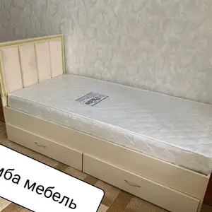 Кровать с ящиками односпальная, Душанбе