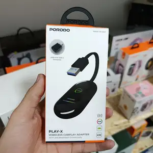 Беспроводной адаптер Porodo Play-X Wireless Carplay Adapter with Wi-Fi and Bluet, Душанбе