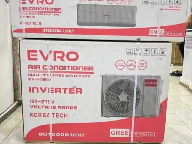 Кондиционер Evro 12куб, Душанбе