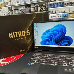 Игровой ноутбук Acer Nitro 5 Core i7-12650H / DDR5 16Gb / RTX4060 8Gb / SSD512Gb, Душанбе