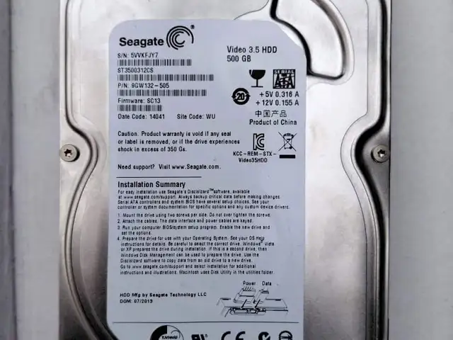 Жёстки диск seagate 500gb, Душанбе