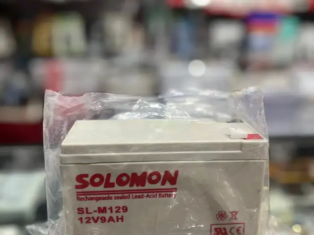 Свинцово-кислотная аккумуляторная батарея Solomon 12v9a SL-M129, Хуҷанд