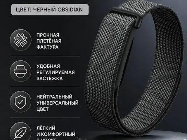 Фитнес-трекер Google Fitbit Air, чёрный, Душанбе