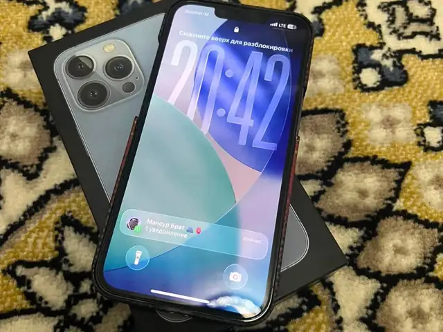 Apple iPhone 13 Pro, 128 gb, Sierra Blue, Душанбе