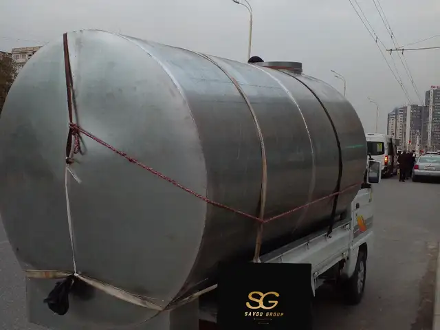 Бочка оцинковка 5000л. т/л2,2мм, Душанбе