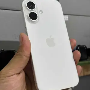 Apple iPhone 16, 128 gb, White, Худжанд