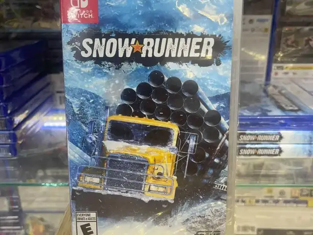 Игра Snow Runner Nintendo Switch, Душанбе