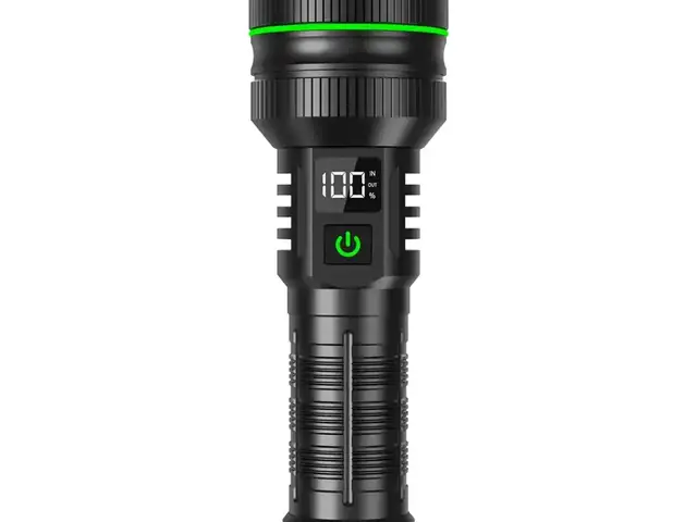 LED-фонарь Green Lion Hyper Ray Pro LED Torch - Black, Душанбе