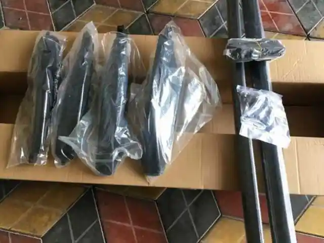Рейлинг в сборе на Toyota Land Cruiser Prado 1, Душанбе