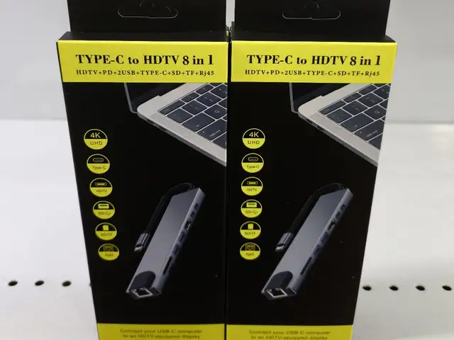 Переходник Type-C to HDTV 8 in 1 Adapter, Душанбе