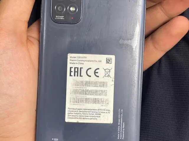 Xiaomi Redmi note 11, Душанбе