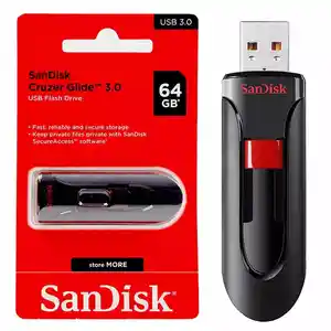 Флешка Sandisk Cruzer Glide 3.0 64GB, Душанбе