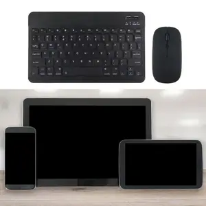 Беспроводная клавиатура Bluetooth для смартфонов и планшетов, - чер, Душанбе