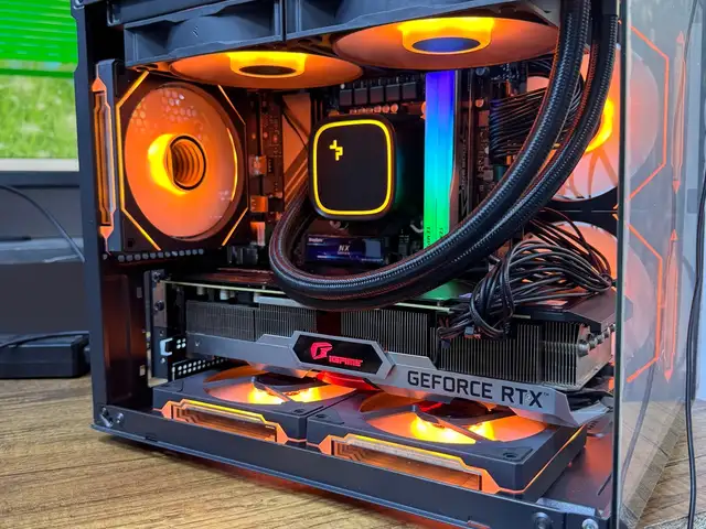 Игровой компьютер core i5 14400F/RAM 32GB DDR 5/RTX 3070 TI/NVME M2 1TB, Душанбе