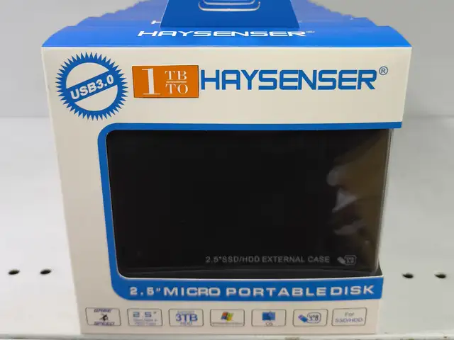 Внешний жёсткий диск Haysenser USB 3.0 1TB, Душанбе