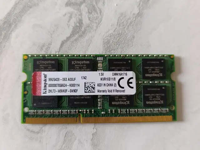 Оперативная память Kingston ddr3 8gb, Душанбе