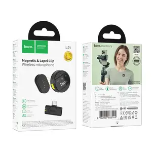 Петличный микрофон hoco L21 Magnetic, Душанбе