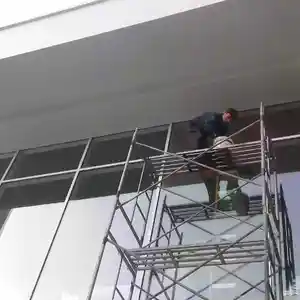 Мытье окон, Душанбе