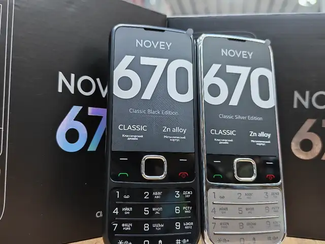 Novey 6700 2SiM black 2025, Душанбе