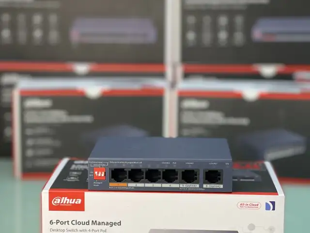 DH-CS4006-4ET2GT-60 4-портовый PoE коммутатор, Худжанд