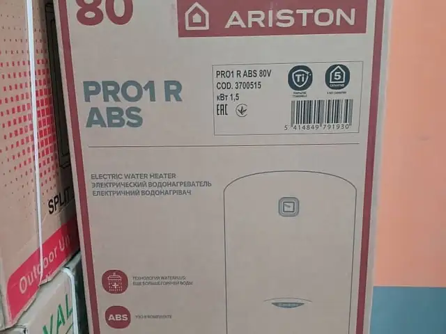 Водонагреватель Ariston 80л, Душанбе