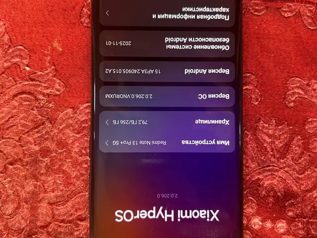 Xiaomi Redmi note 13 pro+ 5G, Душанбе