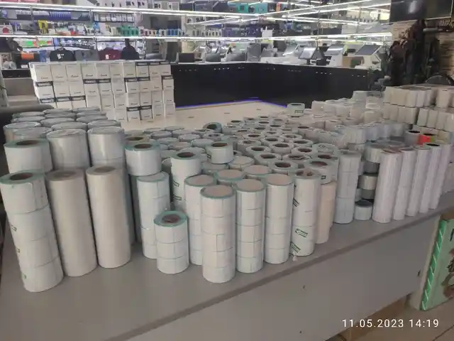 Термоэтикетка штрих кодов 40x30, Худжанд